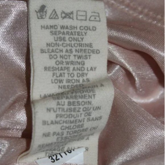 FOSSIL Champagne Blush Pink Lace Shift Dress (1309)🔮 - Picture 9 of 9